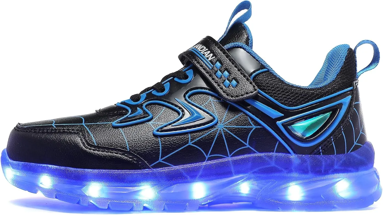 LED Light Up Shoes for Toddler Boys Girls Glow Sneakers with USB Rechargeable Flashing Lights, Non-Slip Sole for Kids Birthday, Christmas & Outdoor Activities