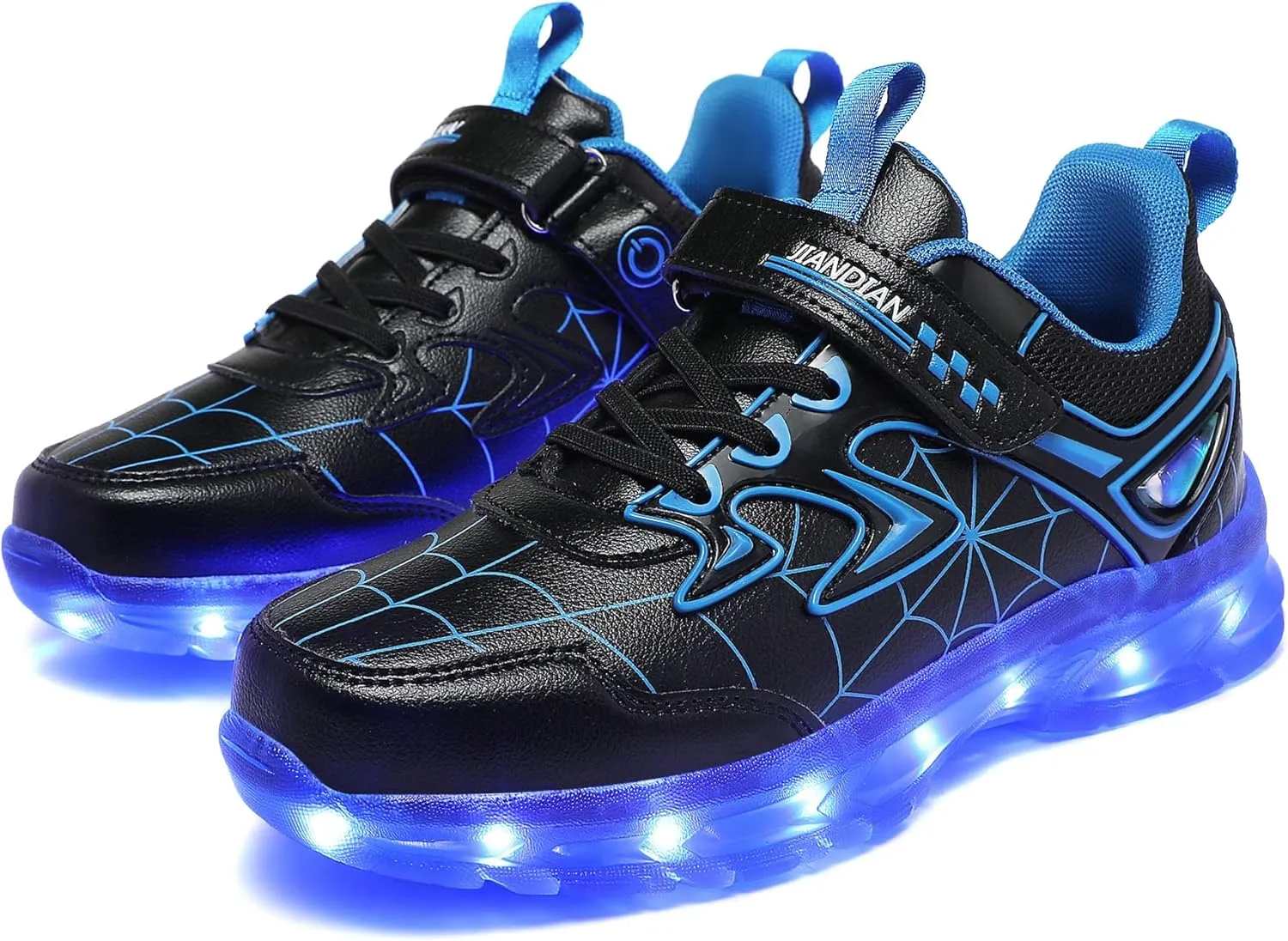LED Light Up Shoes for Toddler Boys Girls Glow Sneakers with USB Rechargeable Flashing Lights, Non-Slip Sole for Kids Birthday, Christmas & Outdoor Activities