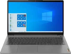 Lenovo IdeaPad 3i 15.6" FHD Laptop Core i3-1115G4 8GB RAM DDR4 1TB HDD 2.5" Wi-Fi 6 Fingerprint Reader Arctic Grey Windows 11 Home (Renewed)