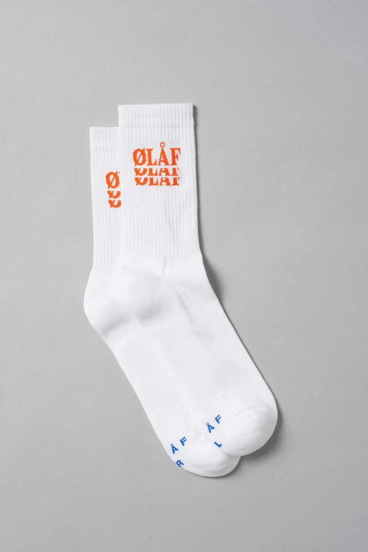 LF Triple Socks <br>White / Orange / Blue