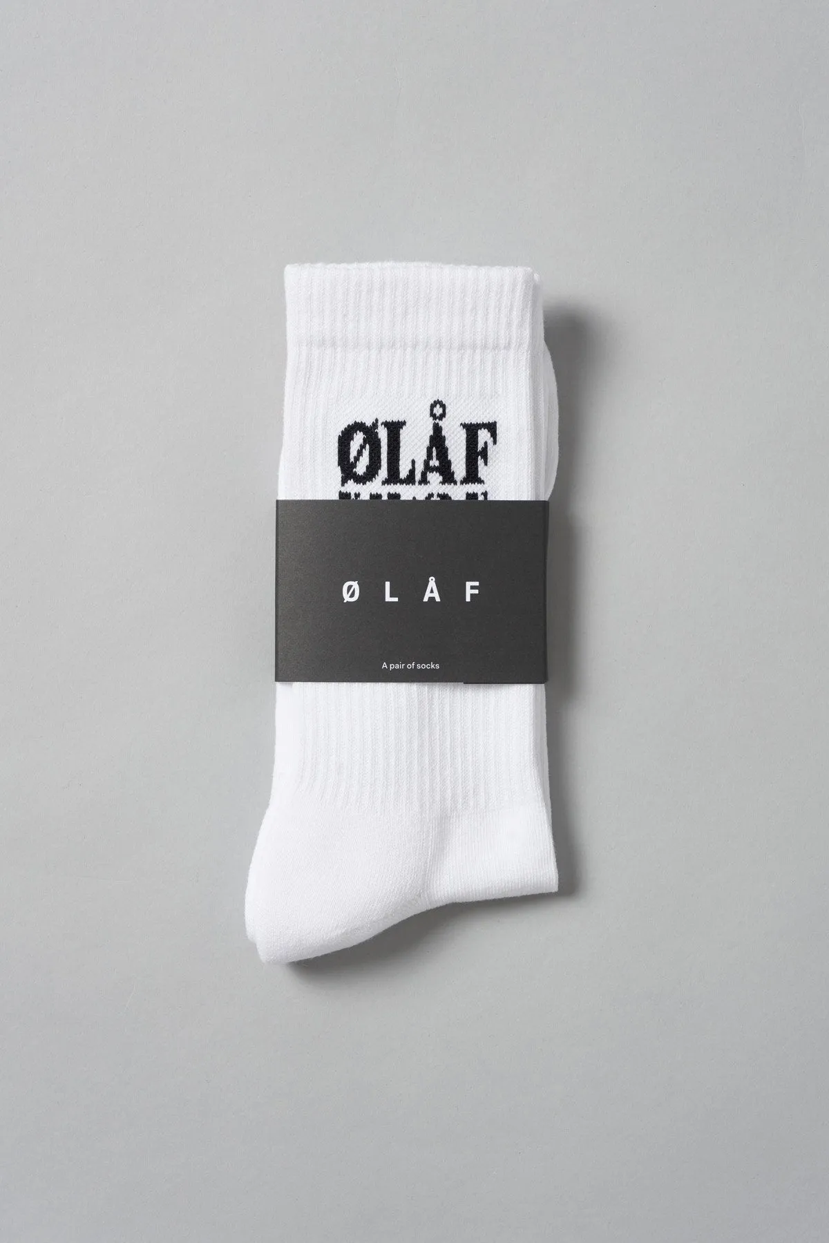 LF Triple Socks <br>White