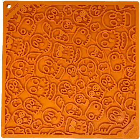 Lick Mat | Zombie Orange