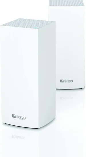 Linksys MX8400 Mesh WiFi 6 Tri-Band System | Connect 80  Devices | 5,400 Sq Ft Coverage | 2 Pack