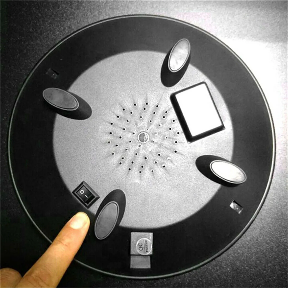 Magnetic Levitating Moon Lamp, Floating 3D LED Light for Home Decor