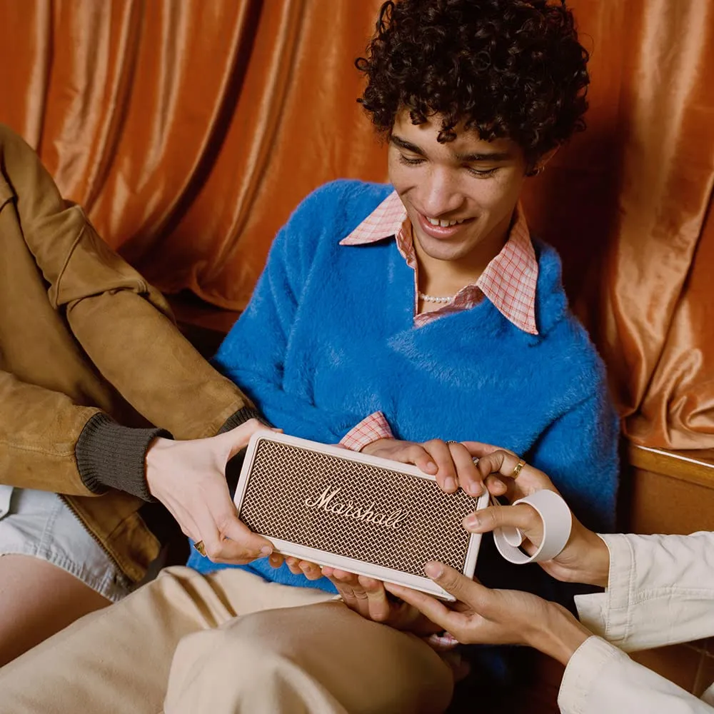 Marshall Middleton Portable Bluetooth Speaker, Cream