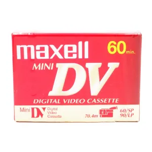 Maxwell 60 minute Mini DV Video Cassette