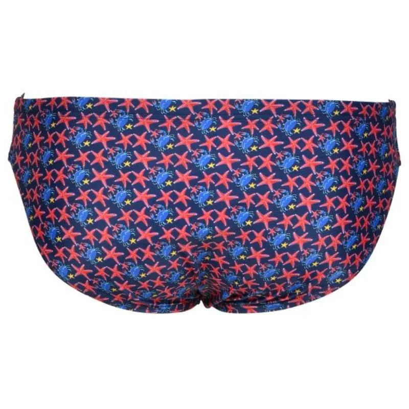 MEN'S ALLOVER BRIEF - ROYAL/MULTI