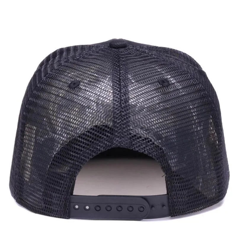 Mesh Baseball Hat w/ Compass Design