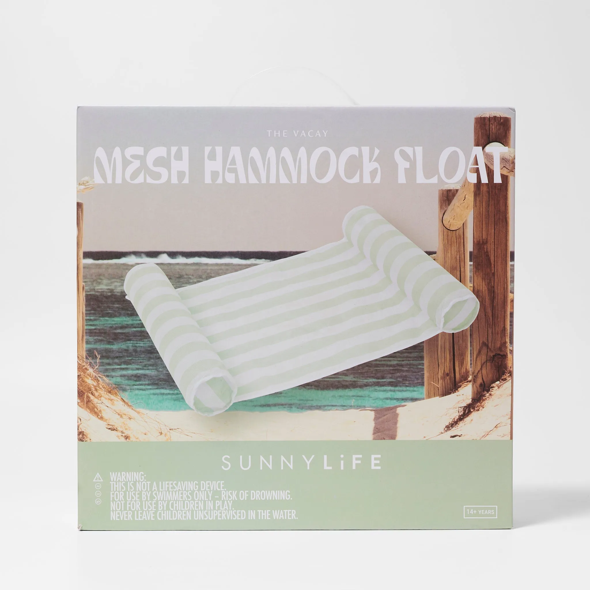 Mesh Hammock Float | The Vacay Soft Olive
