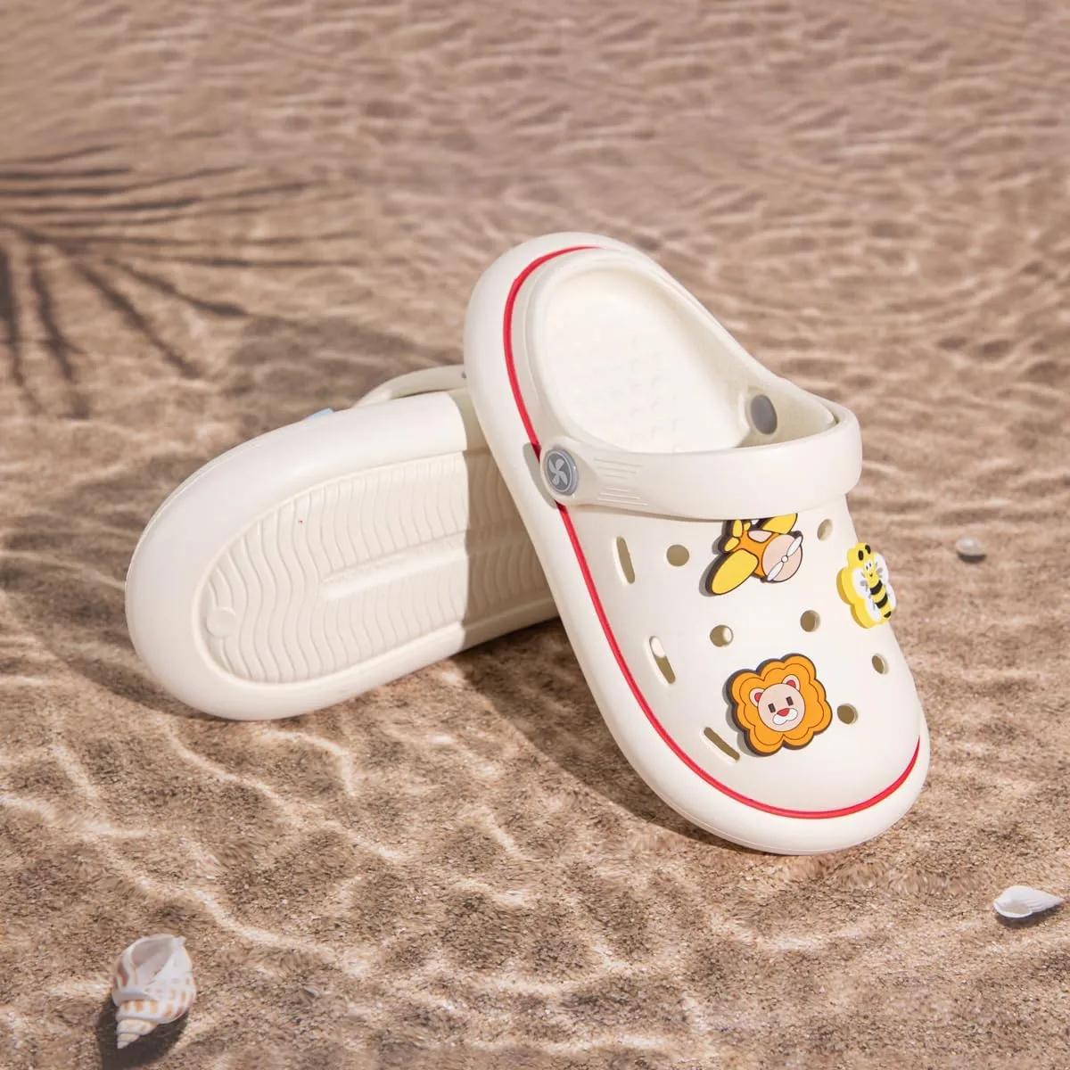 Miamooi Kids Girls Boys Clogs Garden Clogs Toddler Cartoon Slides Sandals Slip-on Water Shoes Indoor Outdoor Waterproof Beach Pool Slippers