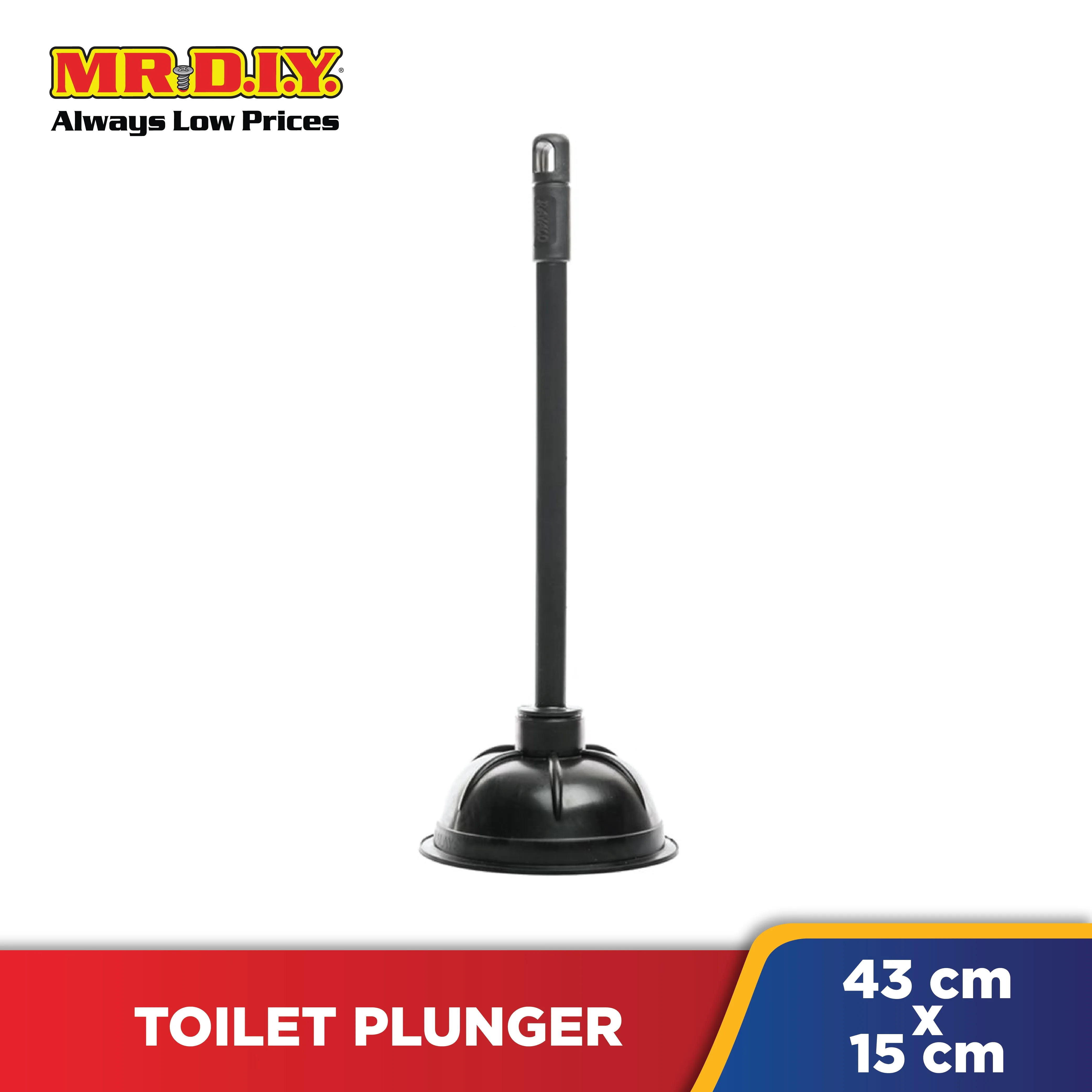 (MR. DIY) Toilet Plunger Handle - Black