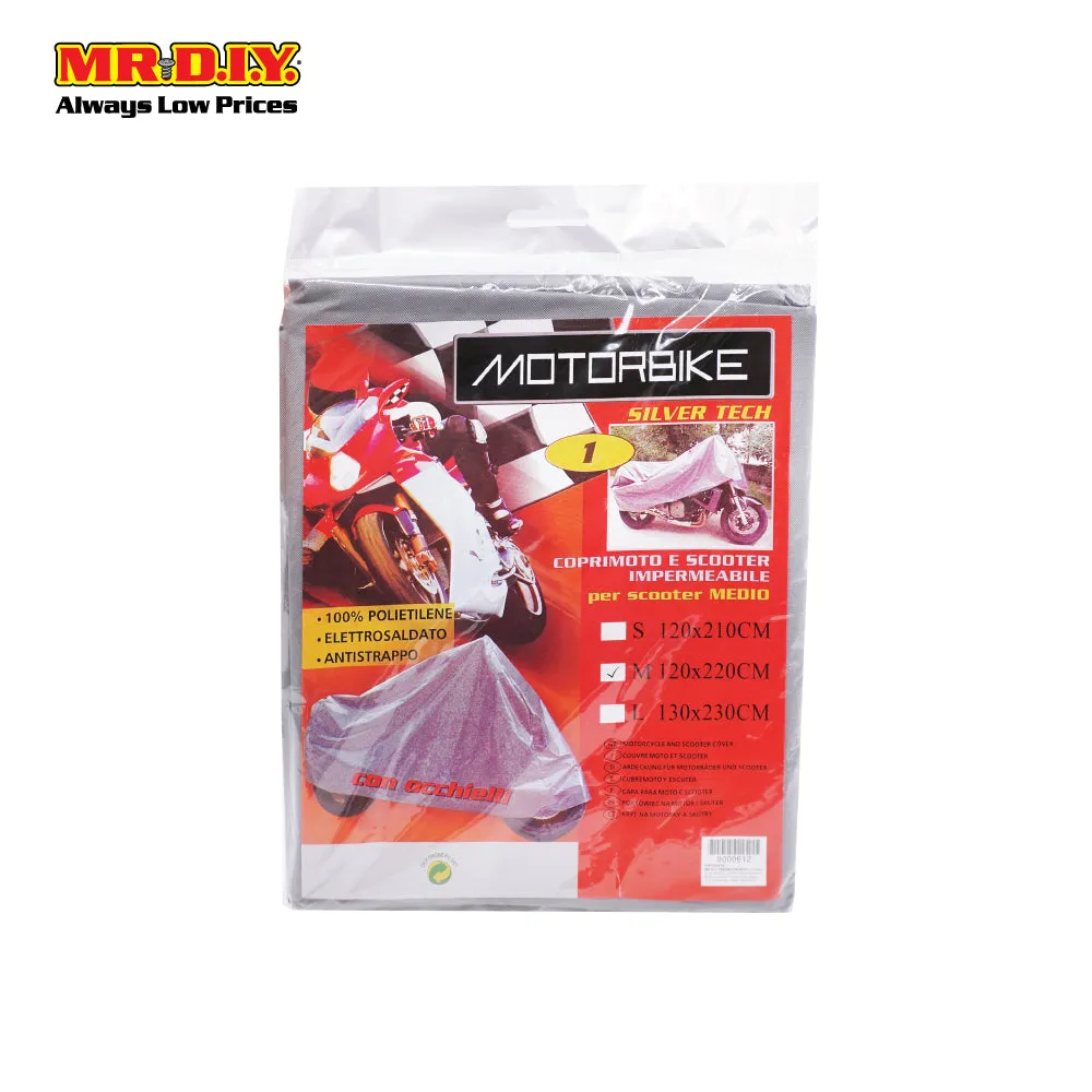 (MR.DIY) Motorbike Cover M (120cm x 220cm)