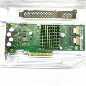 New AOC-S2308L-L8i PCIe 3.0 6Gbps HBA IT Mode Adapter Card SAS2308