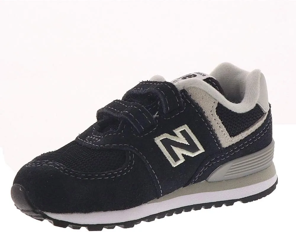 New Balance Unisex-Child 574 V1 Evergreen Hook and Loop Sneaker