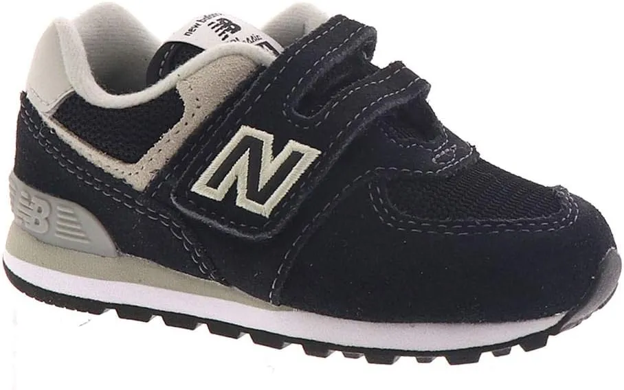 New Balance Unisex-Child 574 V1 Evergreen Hook and Loop Sneaker