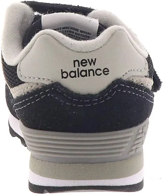 New Balance Unisex-Child 574 V1 Evergreen Hook and Loop Sneaker