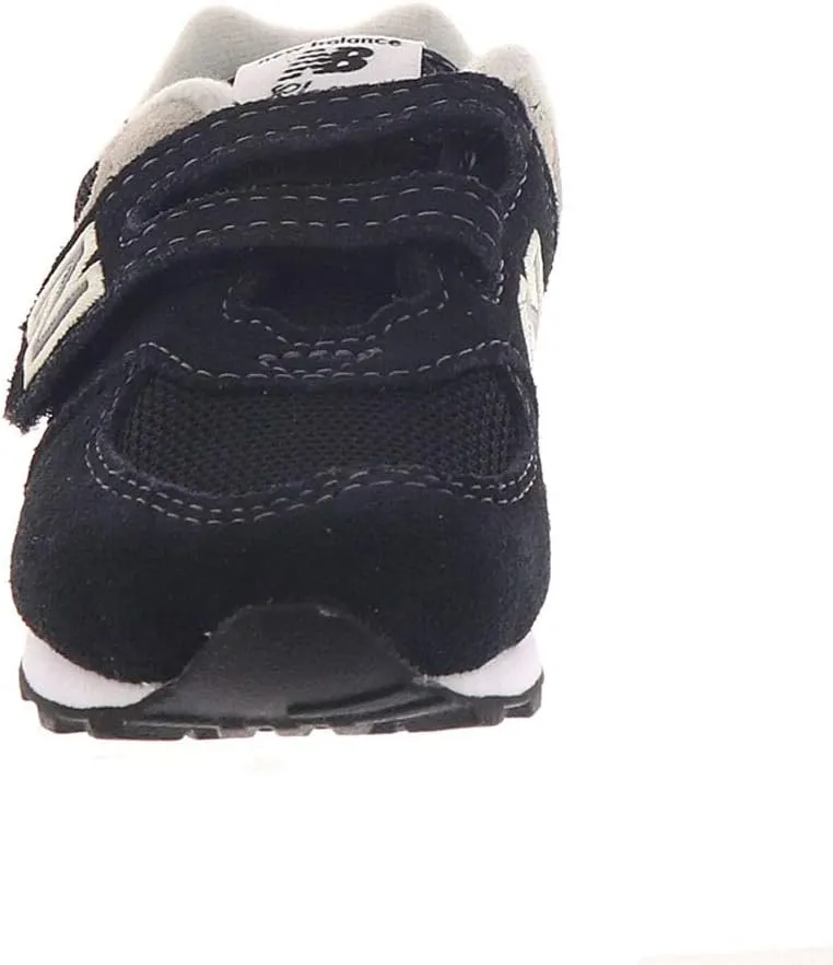 New Balance Unisex-Child 574 V1 Evergreen Hook and Loop Sneaker
