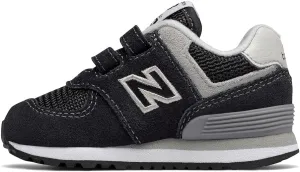 New Balance Unisex-Child 574 V1 Evergreen Hook and Loop Sneaker
