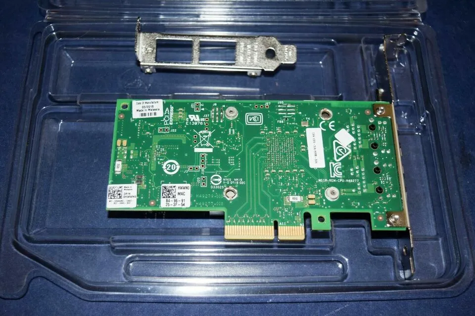 New Dell 0FKHKX 0HWWN Intel 10Gb 2P Ethernet Converged Network Adapter 0FKHKC