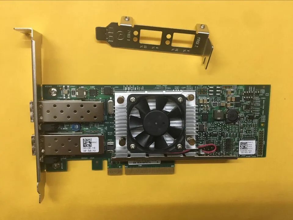New Dell Broadcom BCM57810S 10GB Dual Port SFP  PCI-E Ethernet Adapter N20KJ