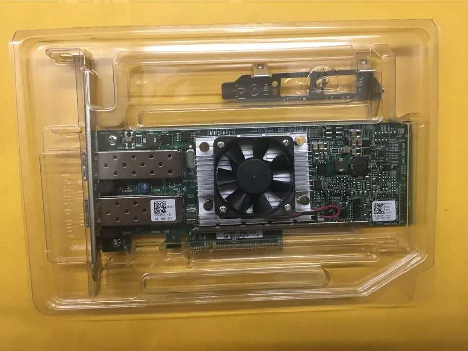 New Dell Broadcom BCM57810S 10GB Dual Port SFP  PCI-E Ethernet Adapter N20KJ