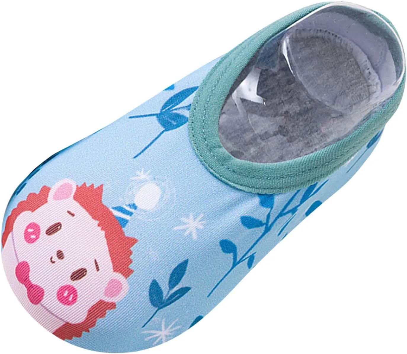Newborn Baby Boys Girls Booties Stay On Socks Non Skid Soft Sole Infant Toddler Warm Winter Barefoot Aqua Socks Shoes
