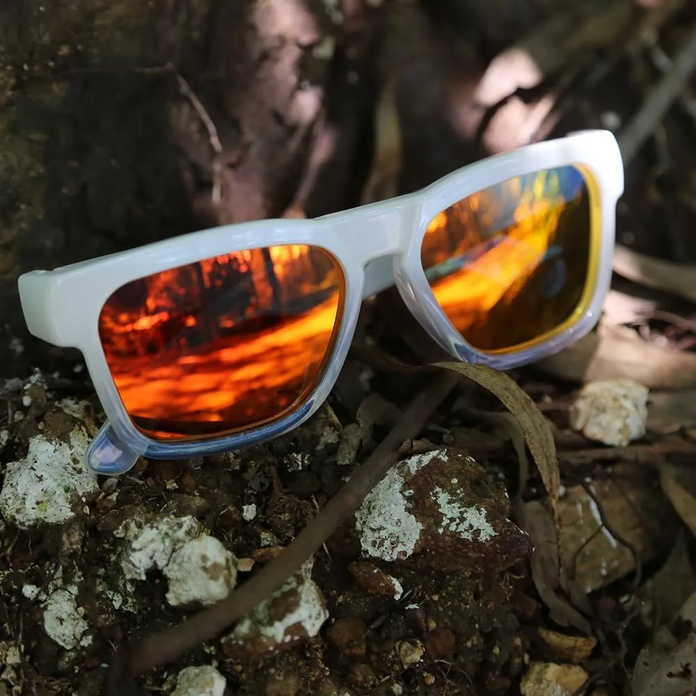 OhO Smart Glasses,Polarized Sunglasses with Bluetooth Speaker,Athletic/Outdoor UV Protection and Voice Control,Unisex