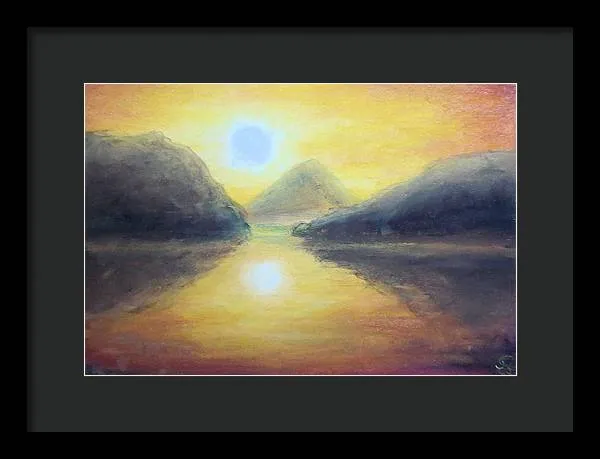Passionate Sea - Framed Print