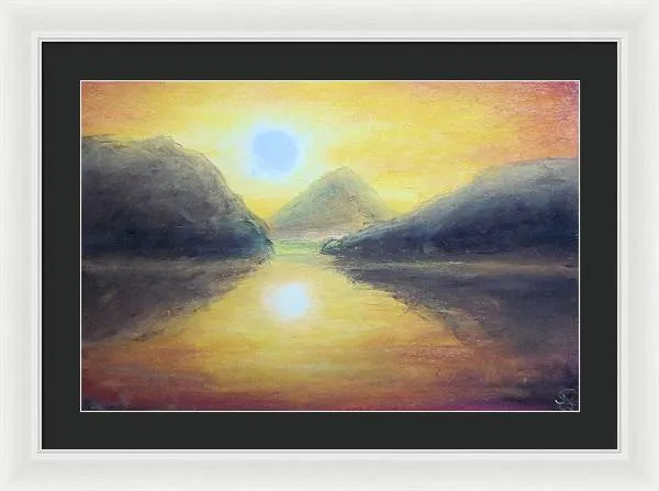 Passionate Sea - Framed Print