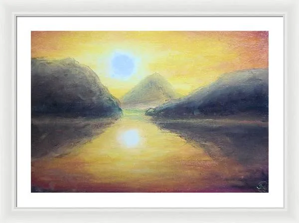 Passionate Sea - Framed Print