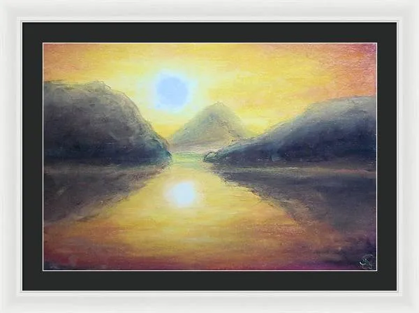 Passionate Sea - Framed Print