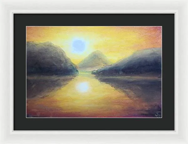 Passionate Sea - Framed Print