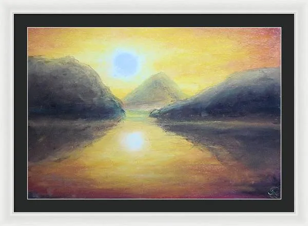 Passionate Sea - Framed Print
