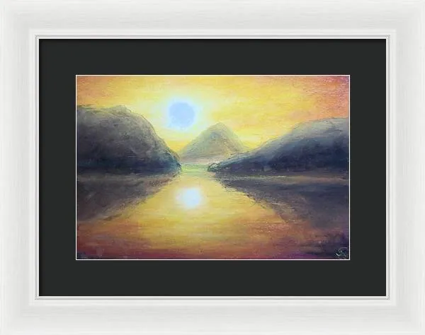 Passionate Sea - Framed Print