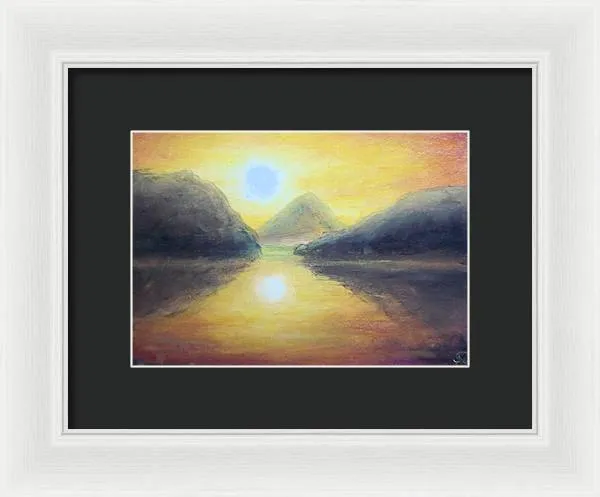 Passionate Sea - Framed Print
