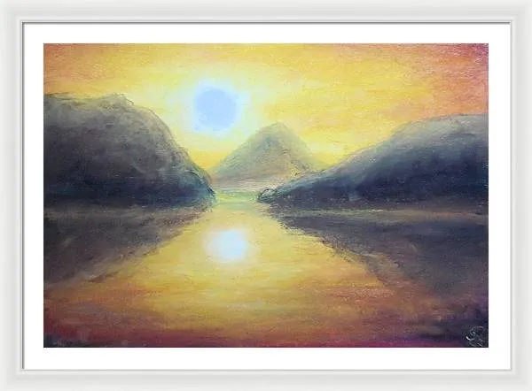 Passionate Sea - Framed Print