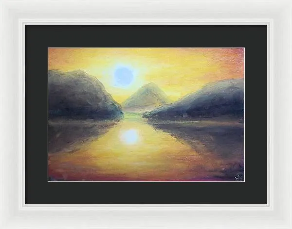 Passionate Sea - Framed Print