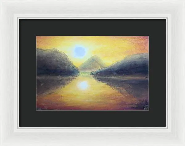 Passionate Sea - Framed Print