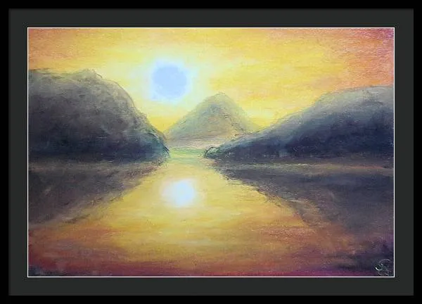 Passionate Sea - Framed Print