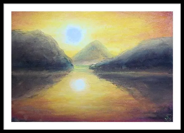 Passionate Sea - Framed Print