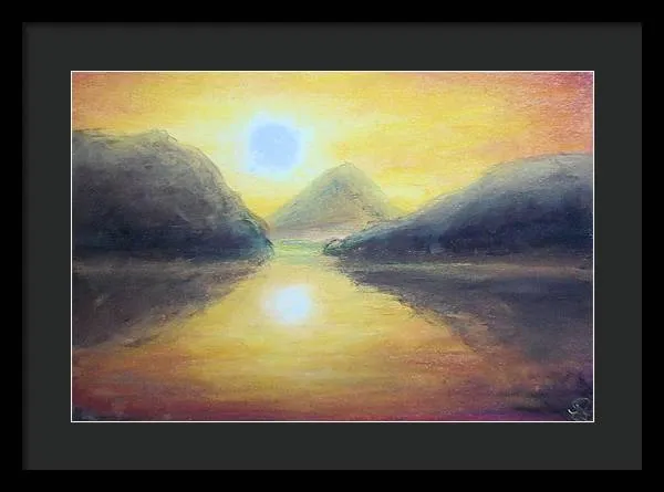 Passionate Sea - Framed Print