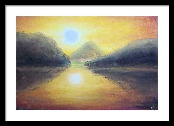 Passionate Sea - Framed Print