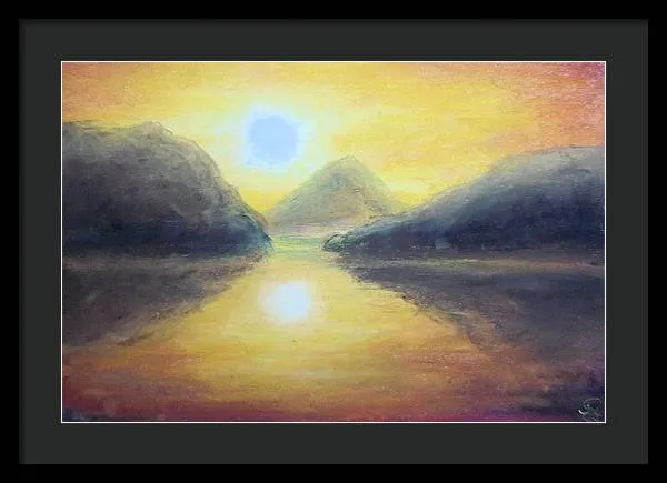 Passionate Sea - Framed Print