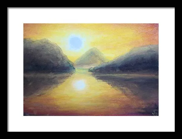Passionate Sea - Framed Print
