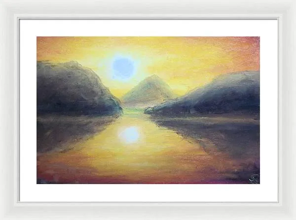 Passionate Sea - Framed Print