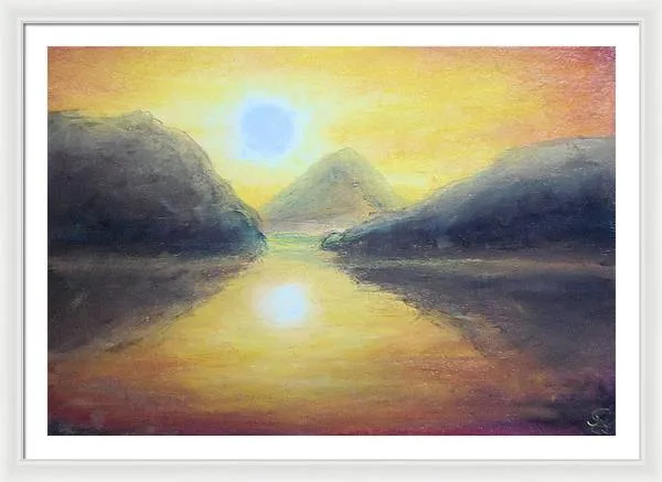 Passionate Sea - Framed Print
