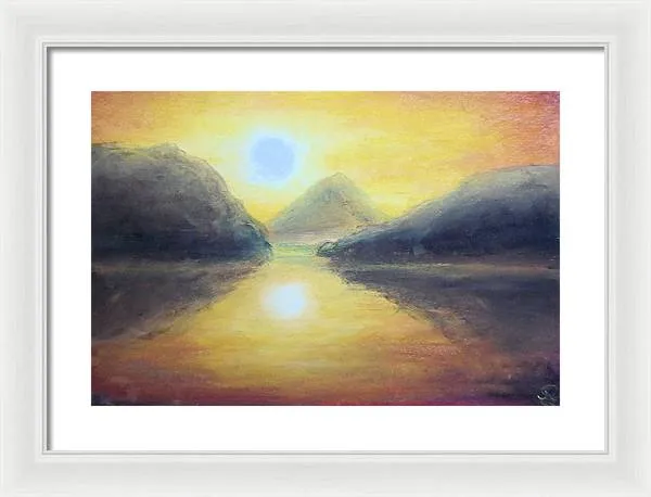 Passionate Sea - Framed Print