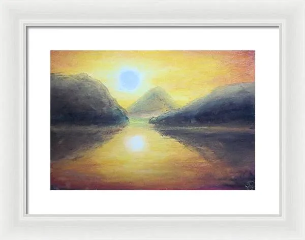Passionate Sea - Framed Print