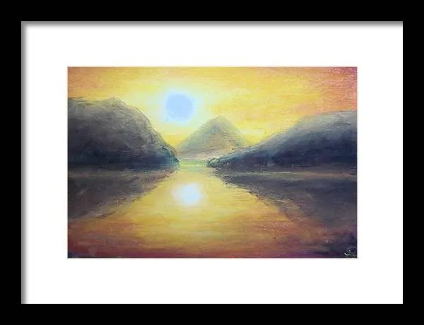 Passionate Sea - Framed Print