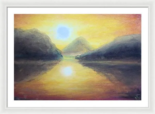 Passionate Sea - Framed Print